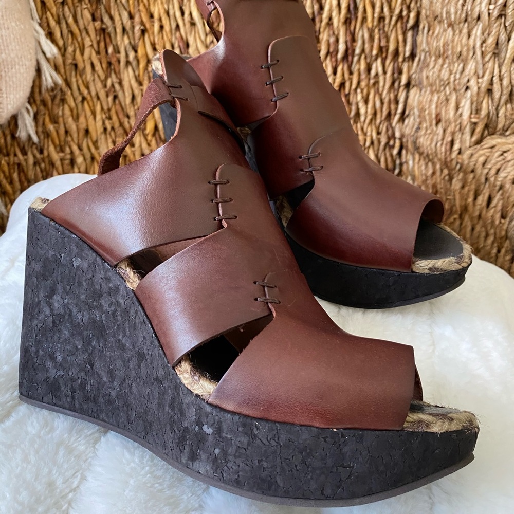 Free People Leather sandal, Size 11